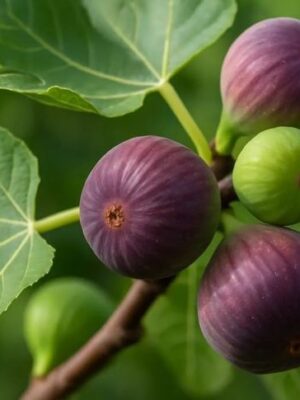 Figa 'Rouge de Bordeaux', jadalne owoce, małe drzewko, ogród, donica
